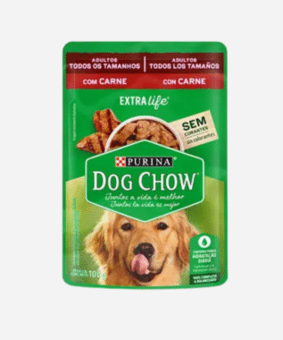Dog Chow Adulto Carne Alimento Húmedo