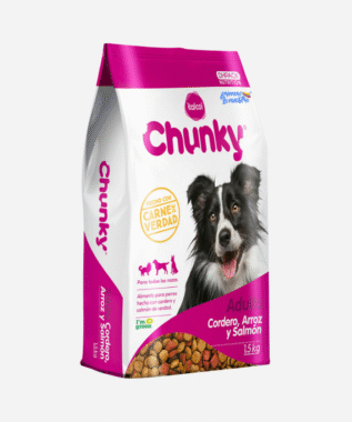 Chunky Dog Adulto Cordero, Arroz y Salmón