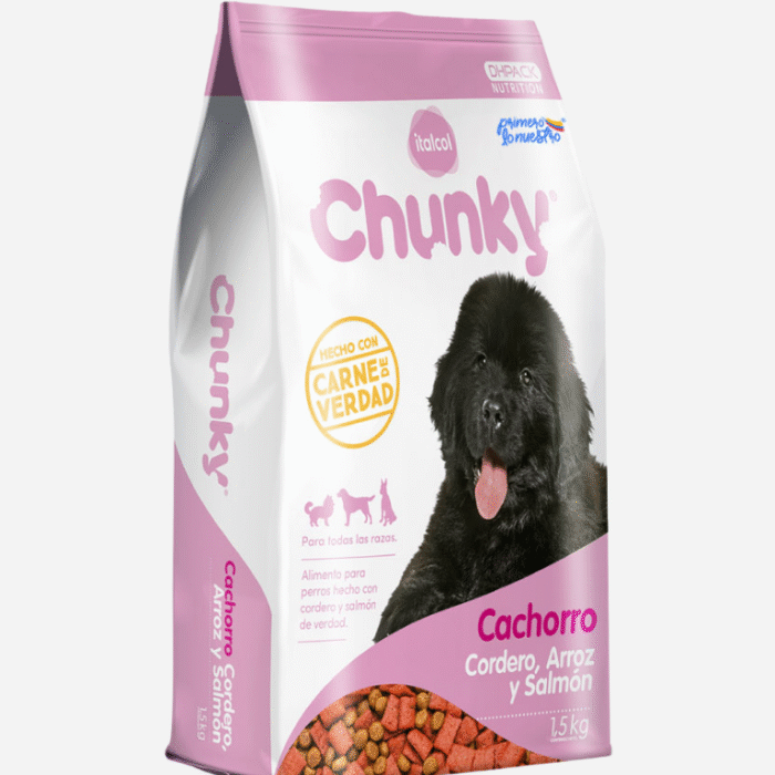 Cachorros Cordero, Arroz y Salmón