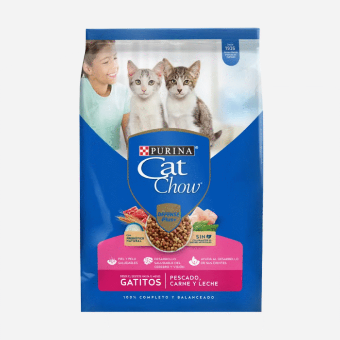 Gatitos hasta 12 meses sabor Pescado, Carne y Leche
